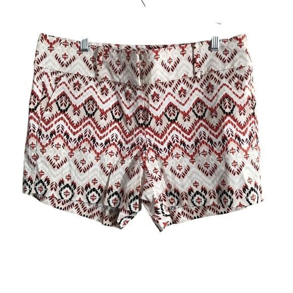 NWOT Ann Taylor size 10 brown and orange shorts - Picture 10 of 10